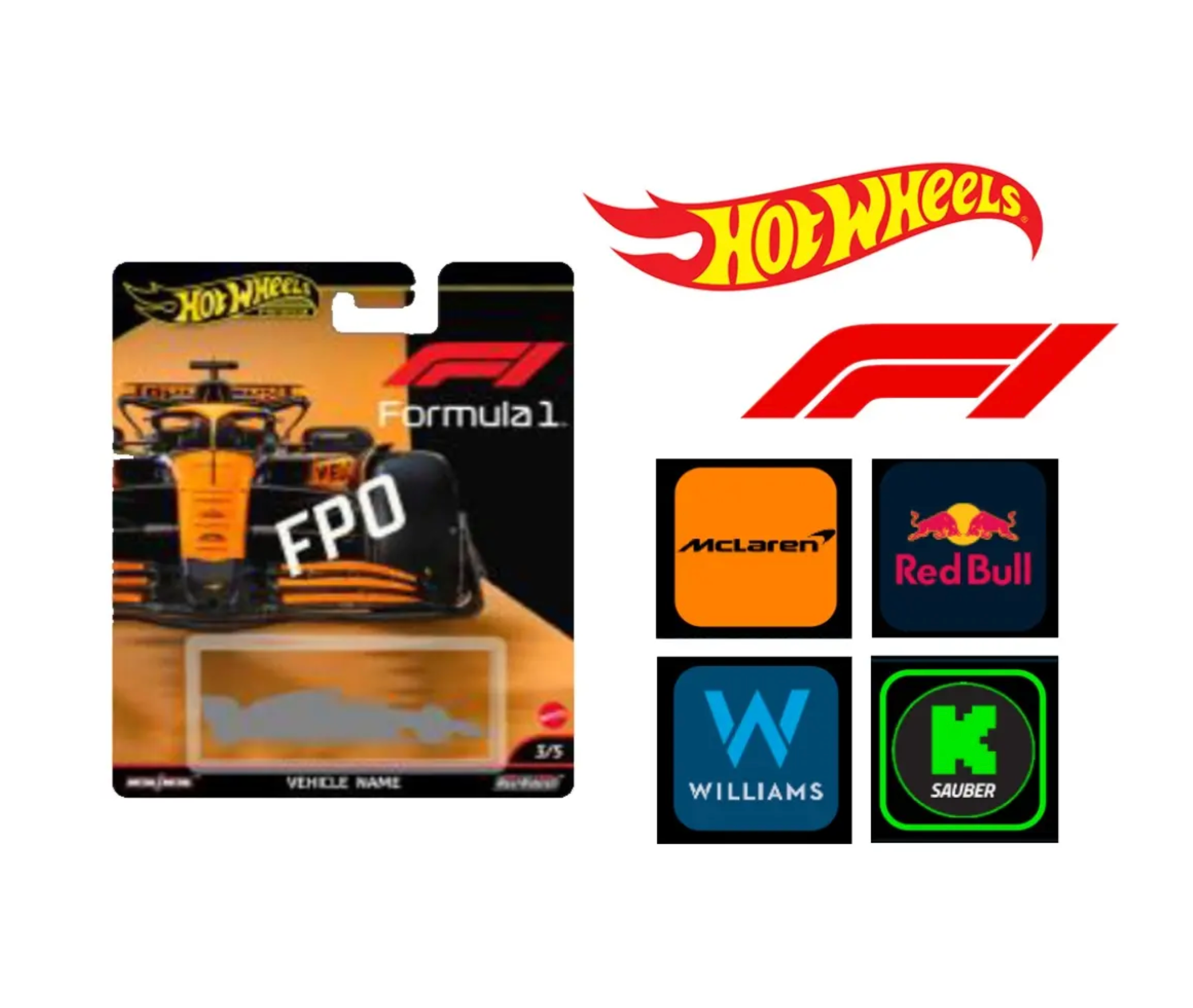Hot Wheels Premium Formula 1 2025 F1 第2弾 Hot Wheels Formula 1 Premium 2025 Mix 2 [PRE-ORDER] | Kraken
