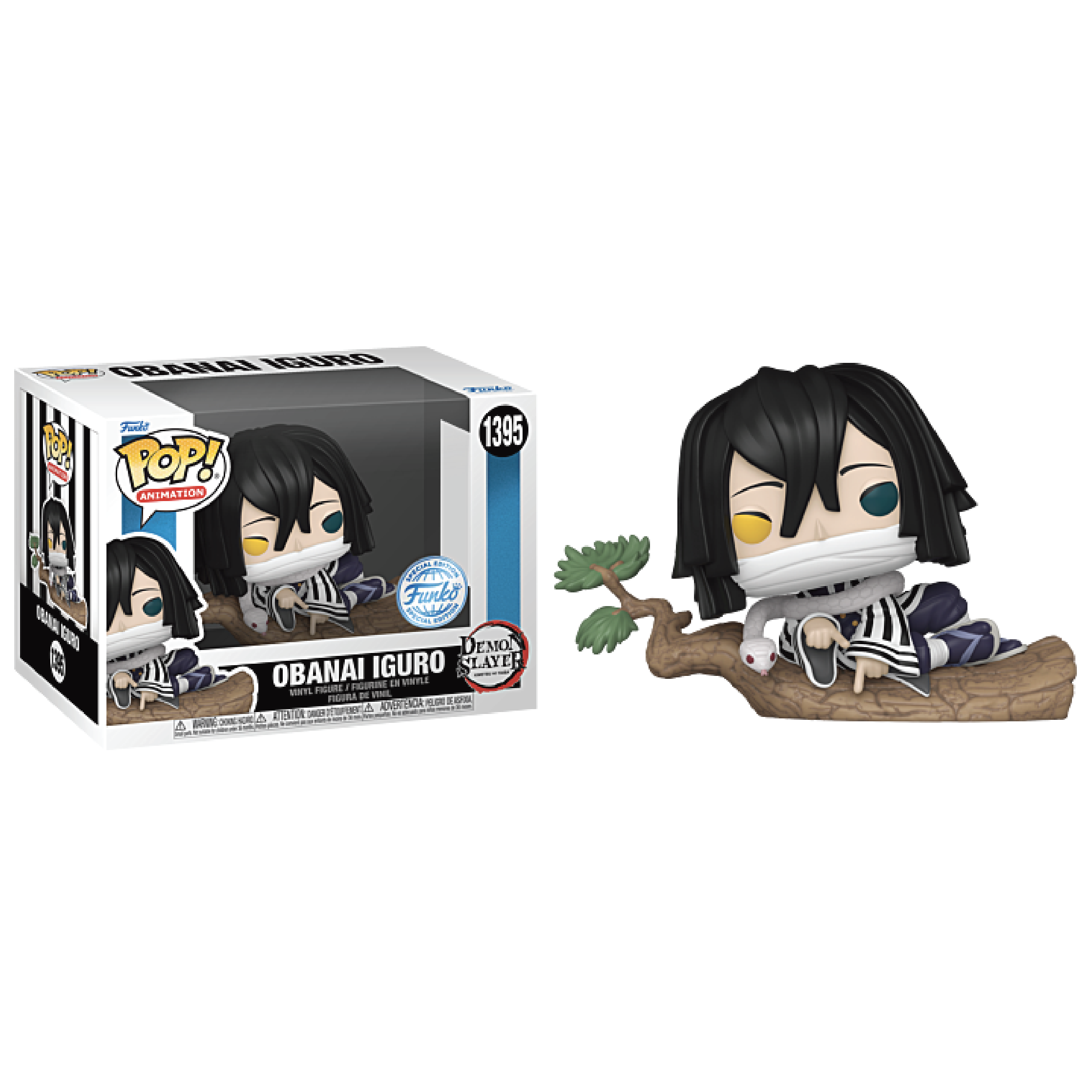 Funko Pop! Demon Slayer Obanai Iguro Kraken Collectibles