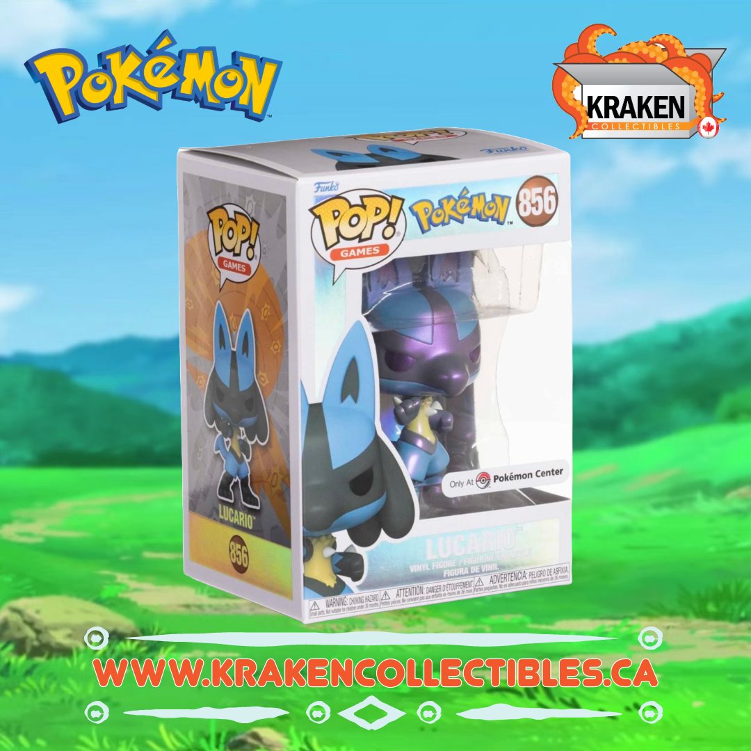 Lucario pop figure hotsell